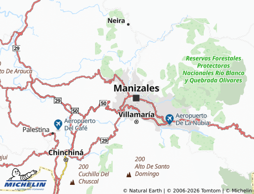 Carte MICHELIN Los Agustinos - ViaMichelin