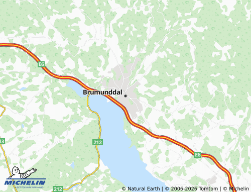Mapa MICHELIN Brumunddal - ViaMichelin