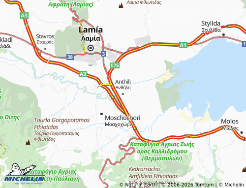 MICHELIN Anthili map - ViaMichelin