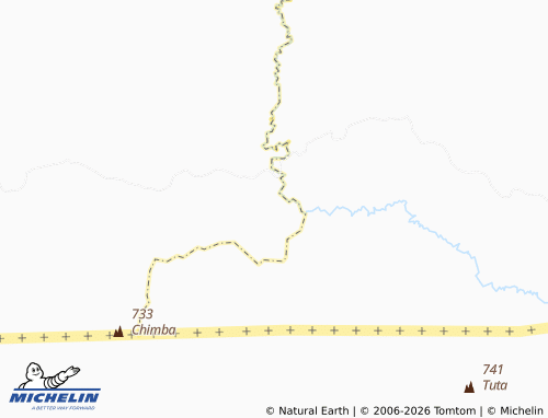 MICHELIN Kintseka map - ViaMichelin
