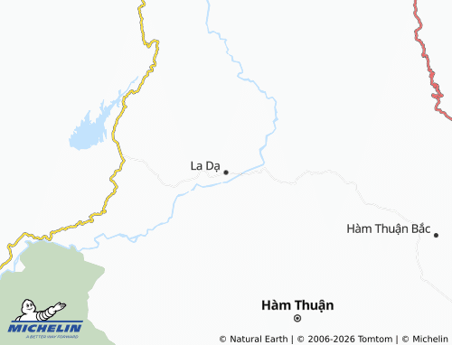 Mapa MICHELIN La Dạ - ViaMichelin