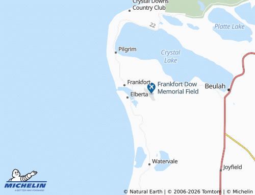 Mapa MICHELIN Elberta - ViaMichelin