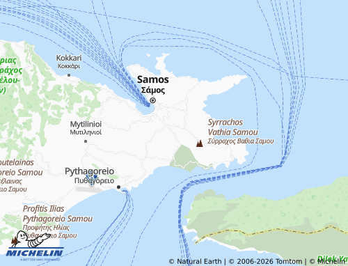 Carte MICHELIN Drosia - ViaMichelin