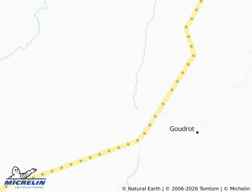 MICHELIN Gbatoua map - ViaMichelin