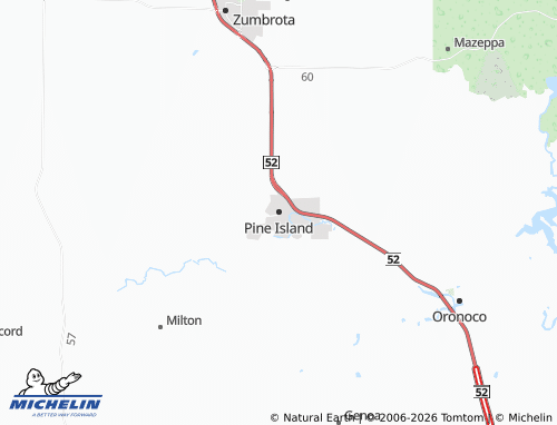 Mapa MICHELIN Pine Island - ViaMichelin