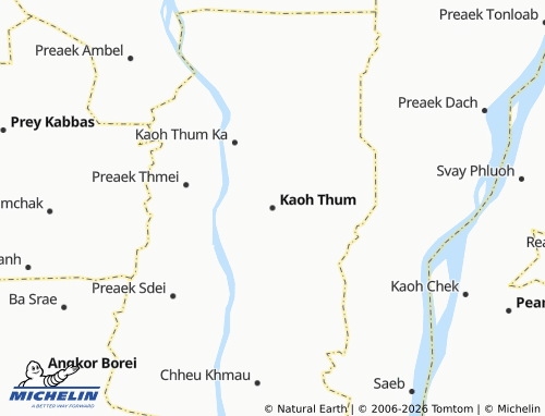 Mapa MICHELIN Kaoh Thum - ViaMichelin