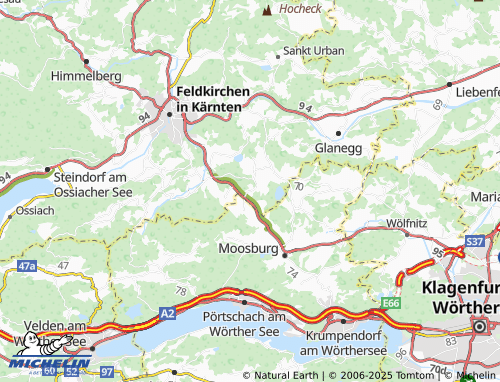 MICHELIN Micheldorf map - ViaMichelin