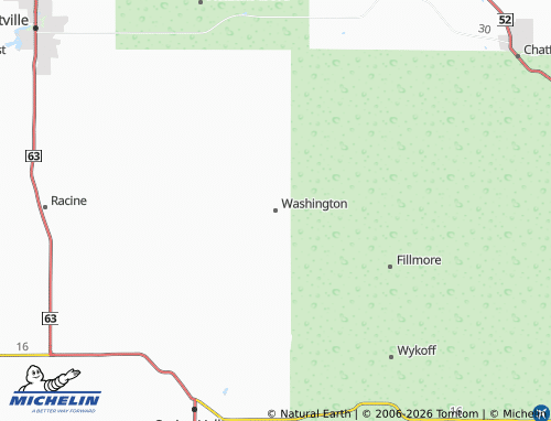 Mappa MICHELIN Washington - ViaMichelin