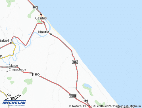 Mapa MICHELIN Barra de Palmas - ViaMichelin