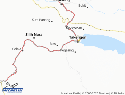 Mapa MICHELIN Sp Uning Niken - ViaMichelin