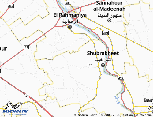 Mapa MICHELIN Zamzam - ViaMichelin