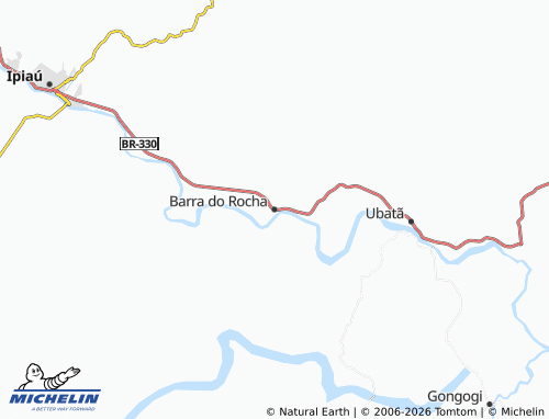 MICHELIN Barra do Rocha map - ViaMichelin