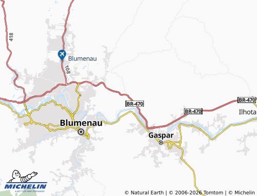Mappa MICHELIN Belchior Baixo - ViaMichelin