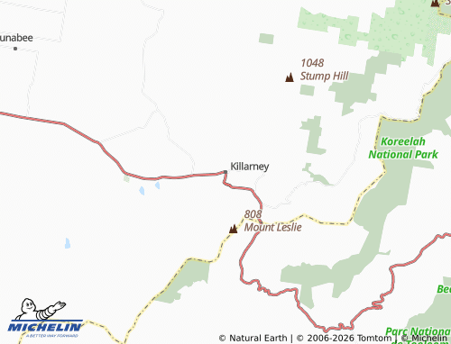 Mapa MICHELIN Killarney - ViaMichelin