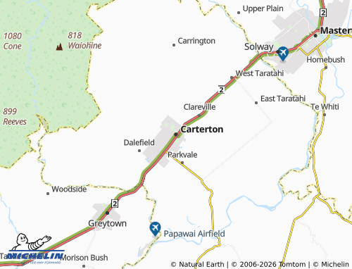 Mapa MICHELIN Carterton - ViaMichelin
