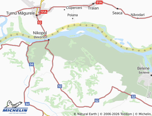 Mappa MICHELIN Dragash Voyvoda - ViaMichelin