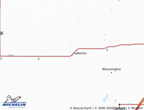 Mapa MICHELIN Kellerton - ViaMichelin