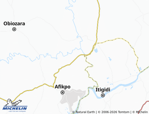 Mapa MICHELIN Okpoha - ViaMichelin