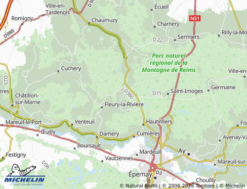 Mapa MICHELIN Cormoyeux - ViaMichelin