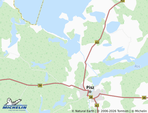 MICHELIN Karwik map - ViaMichelin