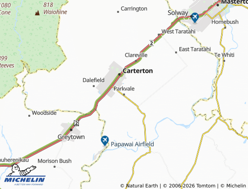 Mapa MICHELIN Parkvale - ViaMichelin