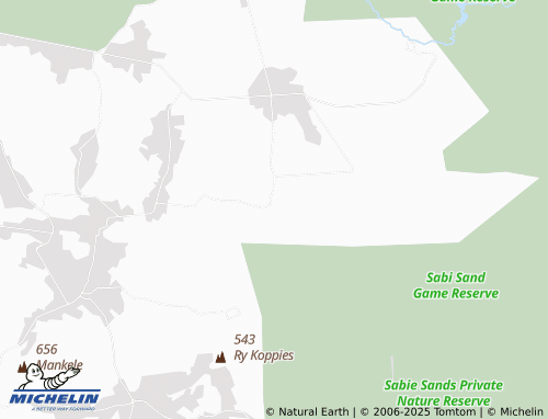 MICHELIN Humulani map - ViaMichelin
