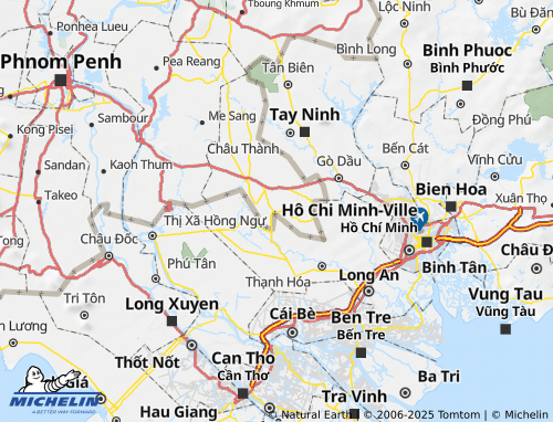 MICHELIN Kampong Rou map - ViaMichelin
