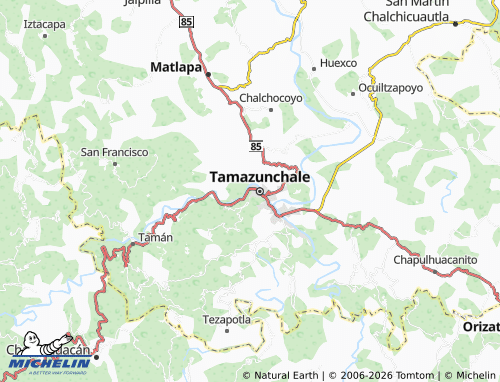 Mappa MICHELIN Netzahualcóyotl - ViaMichelin