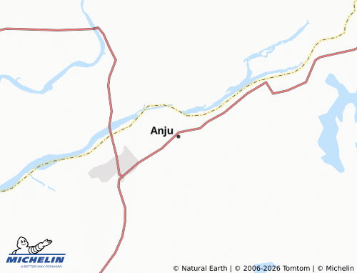 Mapa MICHELIN Anju - ViaMichelin