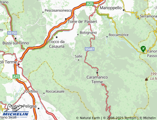 Carte MICHELIN Salle - ViaMichelin