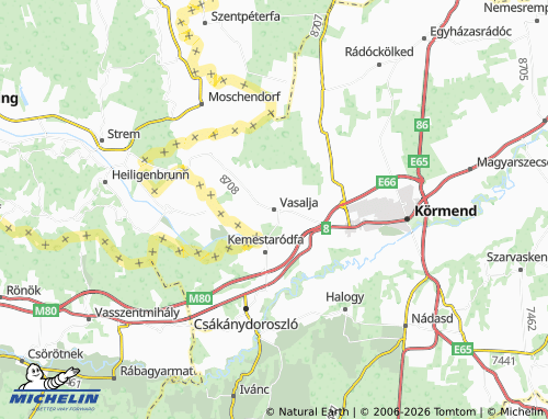 Mapa MICHELIN Vasalja - ViaMichelin