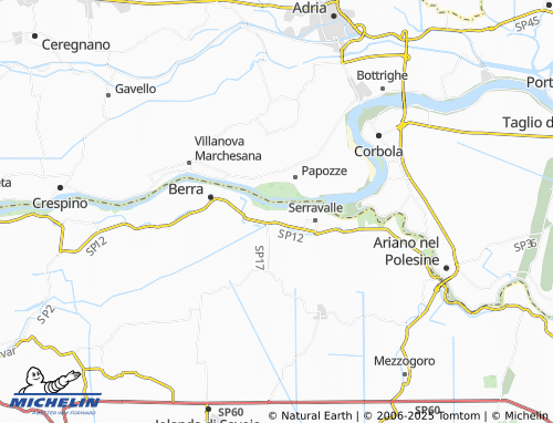 MICHELIN Trombona di Sotto map - ViaMichelin