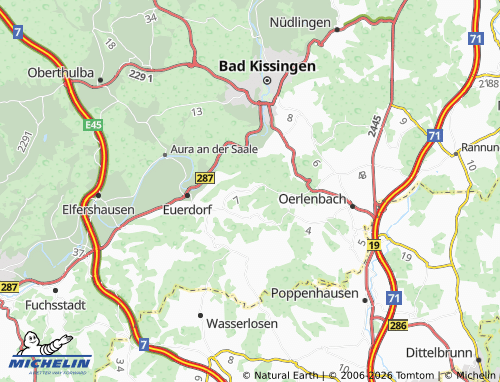 Mappa MICHELIN Wirmsthal - ViaMichelin