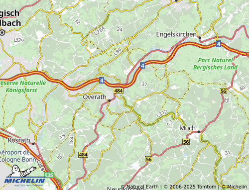 Carte MICHELIN Burg - ViaMichelin