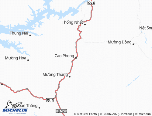 Mapa MICHELIN Cao Phong - ViaMichelin