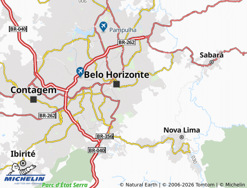 MICHELIN Funcionários map - ViaMichelin