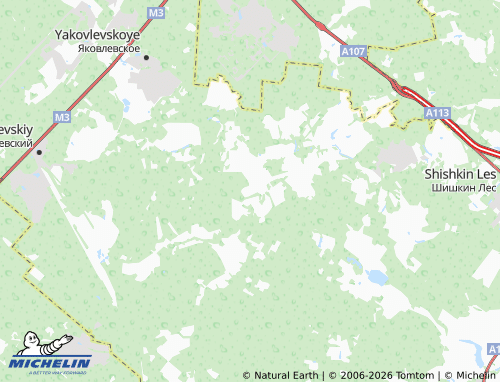 Carte MICHELIN Yur'yevo - ViaMichelin