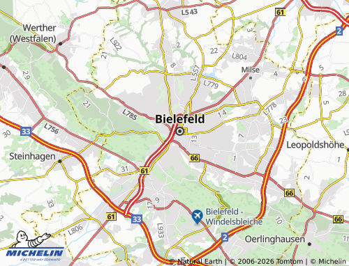 MICHELIN Mitte map - ViaMichelin