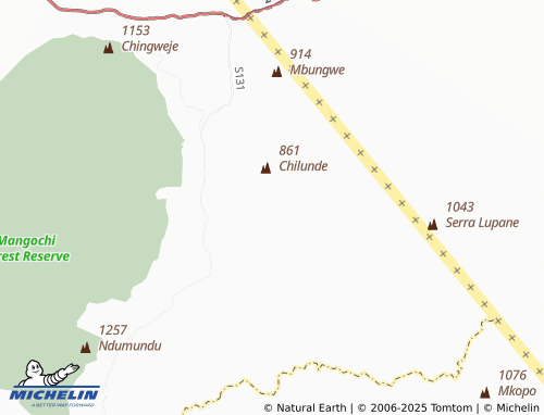 MICHELIN Nakapa map - ViaMichelin