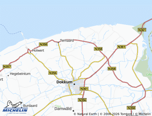 Carte MICHELIN Hantumerútbuorren - ViaMichelin