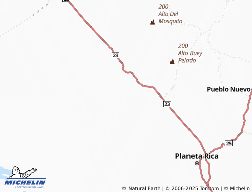 MICHELIN Betulia map - ViaMichelin