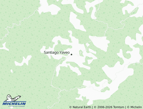 MICHELIN-Landkarte Santiago Yaveo - ViaMichelin
