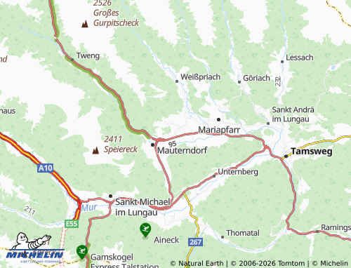 Mappa MICHELIN Steindorf - ViaMichelin