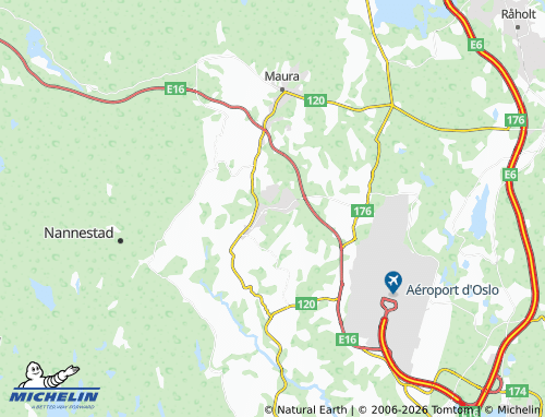 Mappa MICHELIN Teigebyen - ViaMichelin
