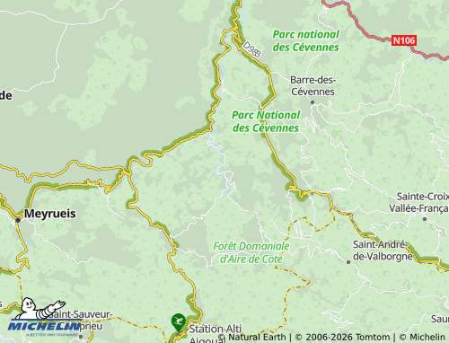 Mappa MICHELIN Rousses - ViaMichelin
