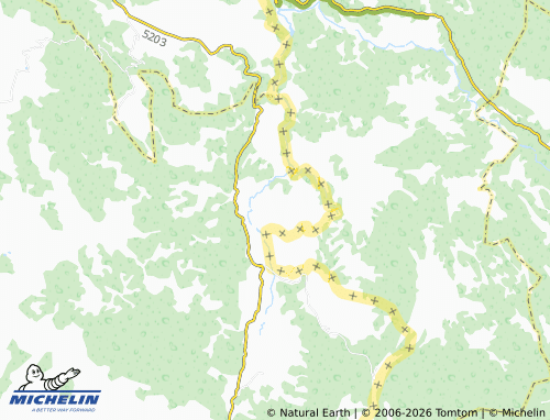 Mapa MICHELIN Begluci - ViaMichelin