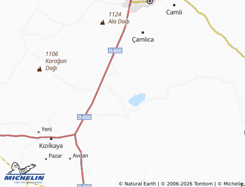 Mappa MICHELIN Avdancık - ViaMichelin