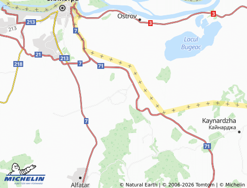 MICHELIN Sratsimir map - ViaMichelin