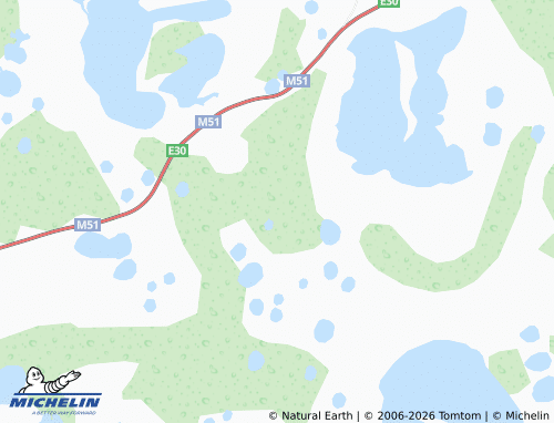 MICHELIN-Landkarte Okunevka - ViaMichelin