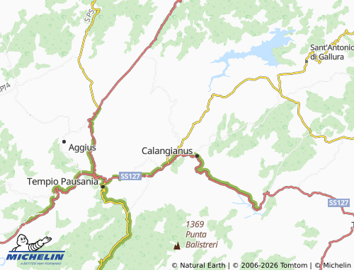 Mapa MICHELIN Luras - ViaMichelin